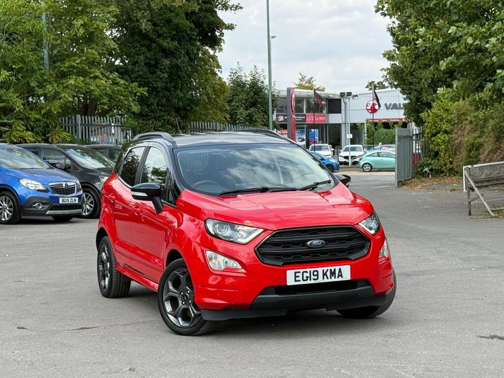 Ford Ecosport 1.0T Ecoboost St-line Euro 6 Ss EG19KMA Red
