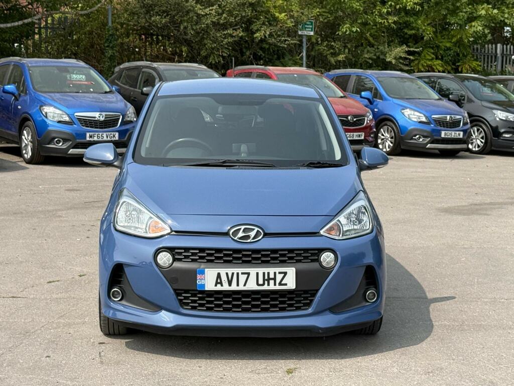 Hyundai I10 1.0 Premium Euro 6 AV17UHZ Blue #2
