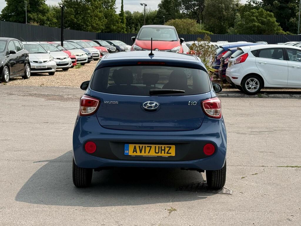 Hyundai I10 1.0 Premium Euro 6 AV17UHZ Blue #6