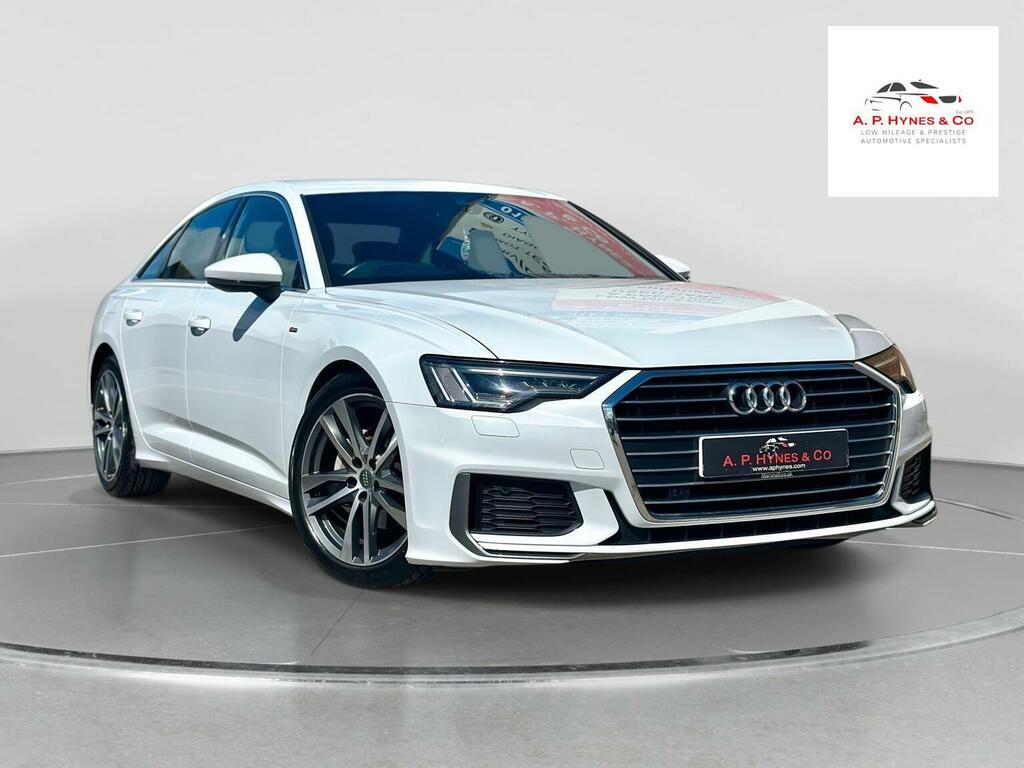 Audi A6 Saloon Saloon 2.0 Tdi 40 S Line S Tronic Euro 6 Ss White