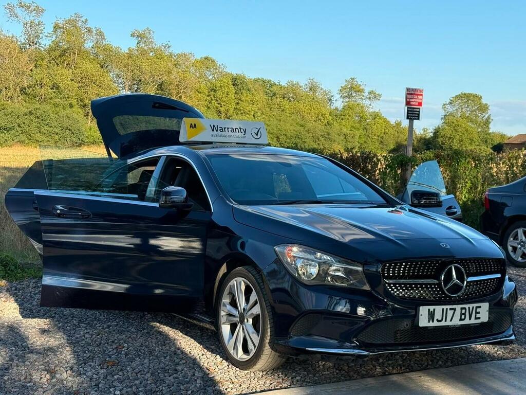 Mercedes-Benz CLA Class Estate 1.6 Cla180 Sport Shooting Brake 7G-dct Euro WJ17BVE Blue #6