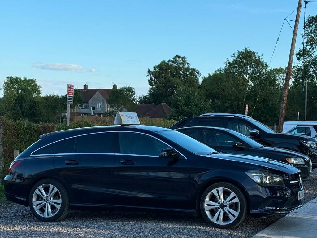 Mercedes-Benz CLA Class Estate 1.6 Cla180 Sport Shooting Brake 7G-dct Euro WJ17BVE Blue #4