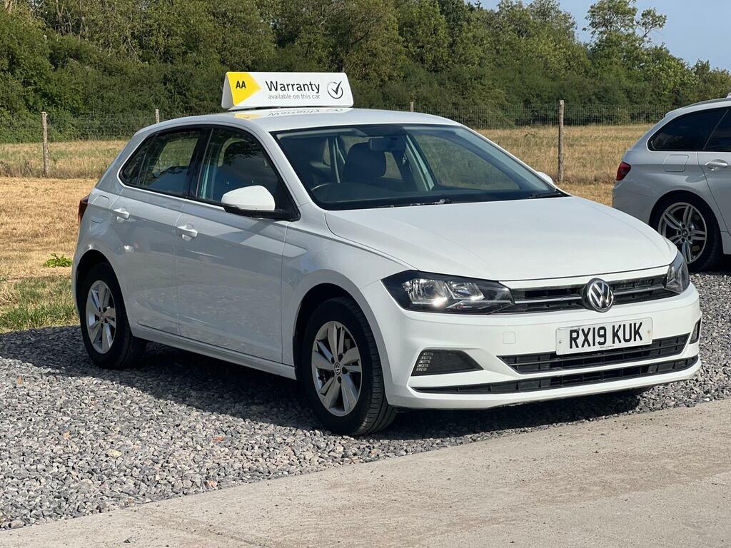 Volkswagen Polo Hatchback 1.0 Evo Se Euro 6 Ss 201919 White #3