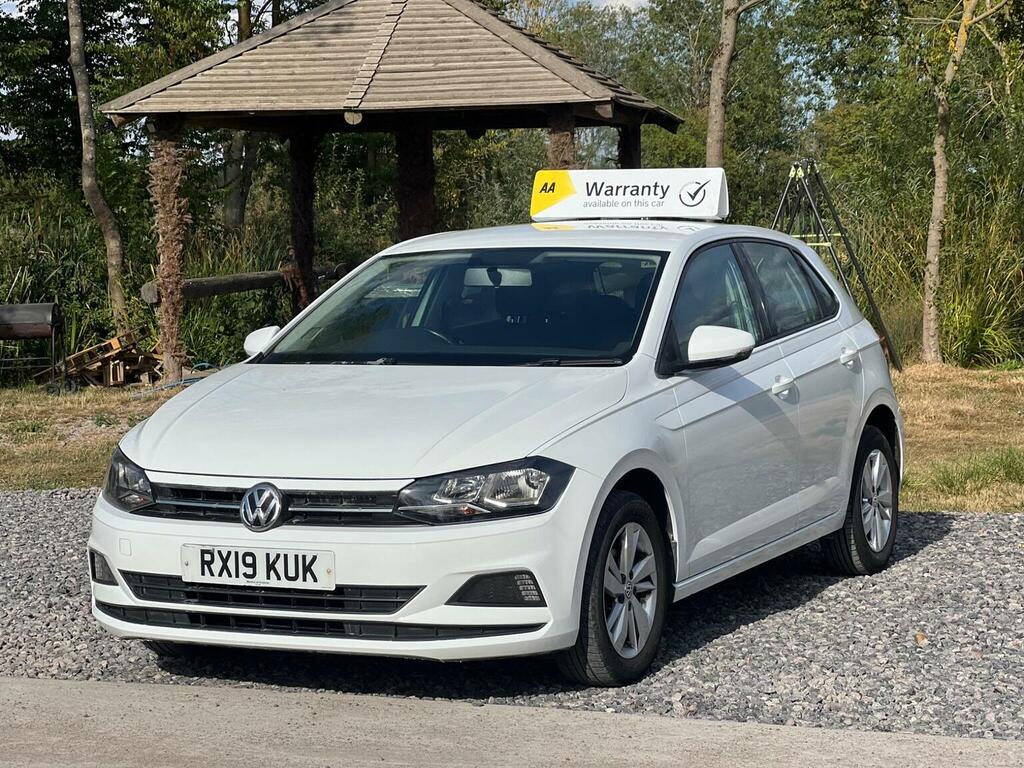 Volkswagen Polo Hatchback 1.0 Evo Se Euro 6 Ss 201919 White