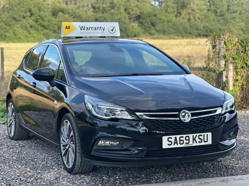 Vauxhall Astra Hatchback 1.4I Turbo Griffin Euro 6 Ss 201 SA69KSU Black #2