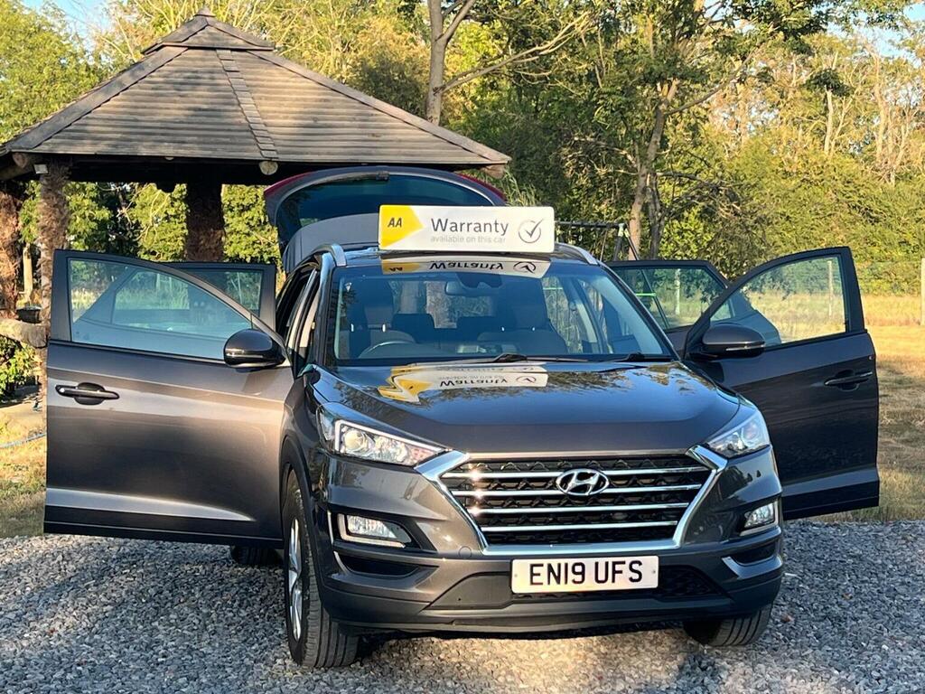 Hyundai Tucson 1.6 Gdi Se Nav Euro 6 Ss EN19UFS Grey #6