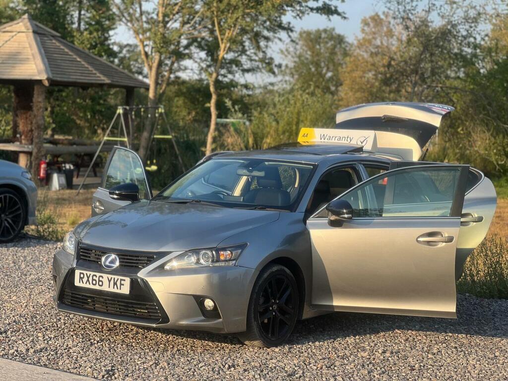 Lexus CT 1.8 200H Sport Cvt Euro 6 Ss Silver #5