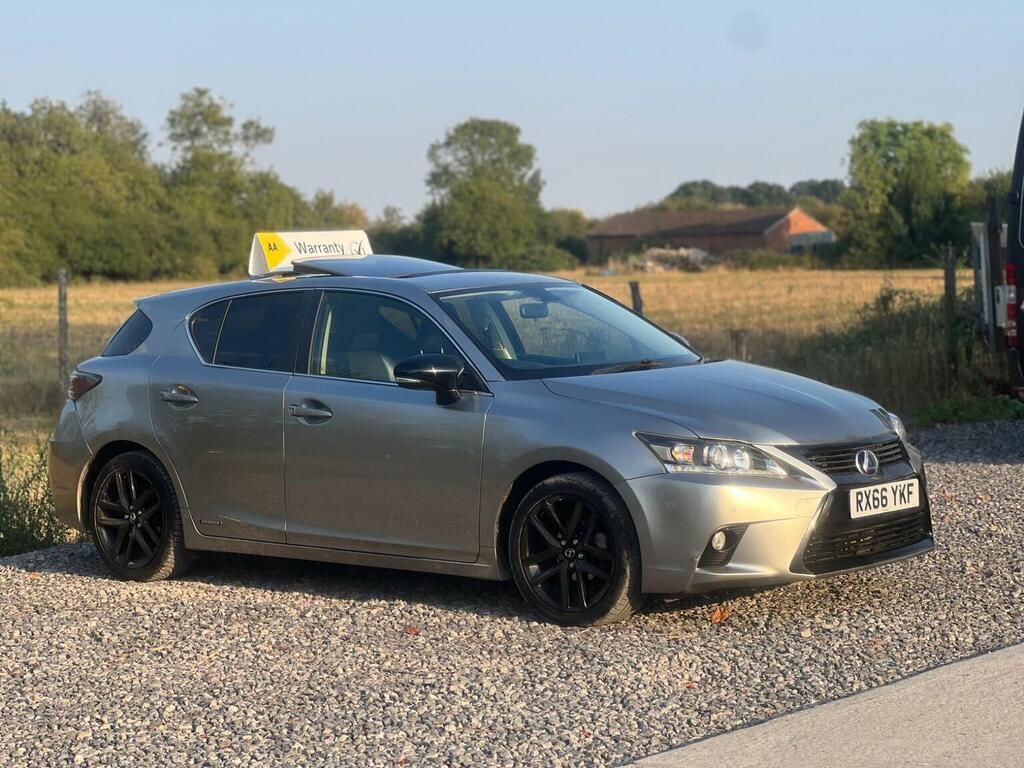Lexus CT 1.8 200H Sport Cvt Euro 6 Ss Silver #6