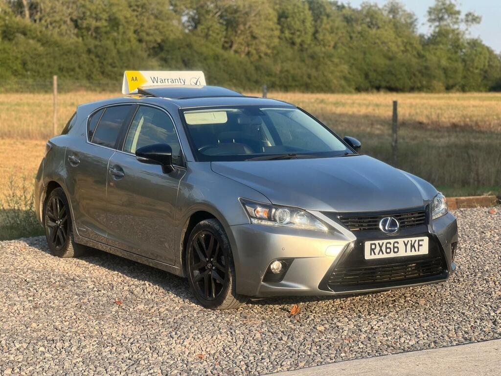 Lexus CT 1.8 200H Sport Cvt Euro 6 Ss Silver #3