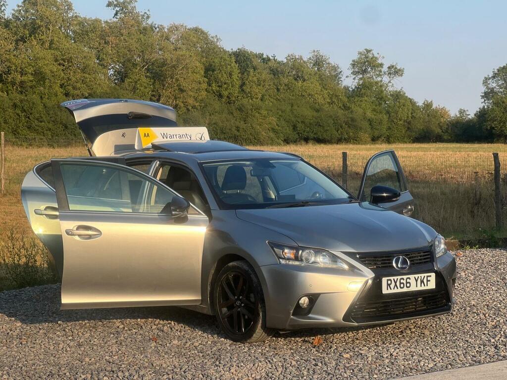 Lexus CT 1.8 200H Sport Cvt Euro 6 Ss Silver #4
