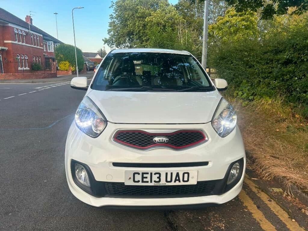 Kia Picanto White Automatic White #5