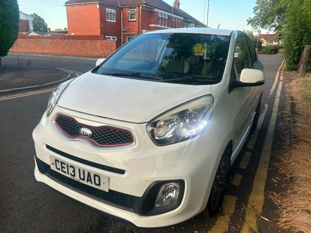 Kia Picanto White Automatic White #4