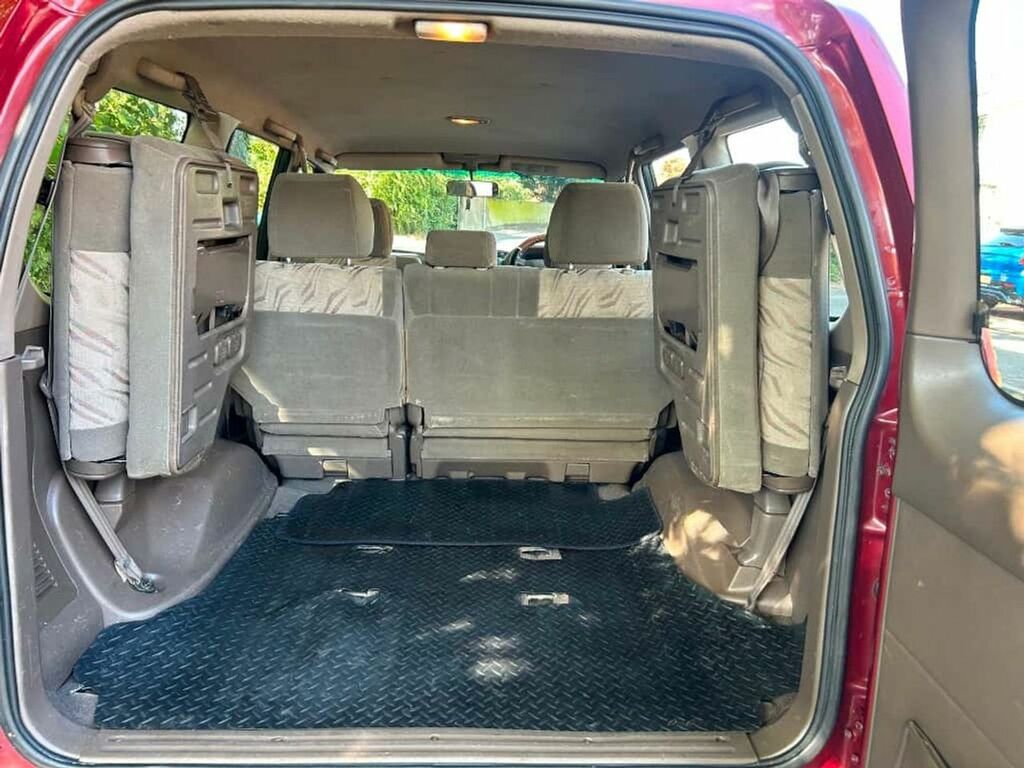 Toyota Land Cruiser Suv Red #4