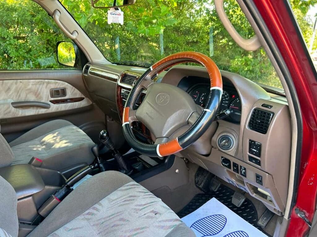 Toyota Land Cruiser Suv Red #5