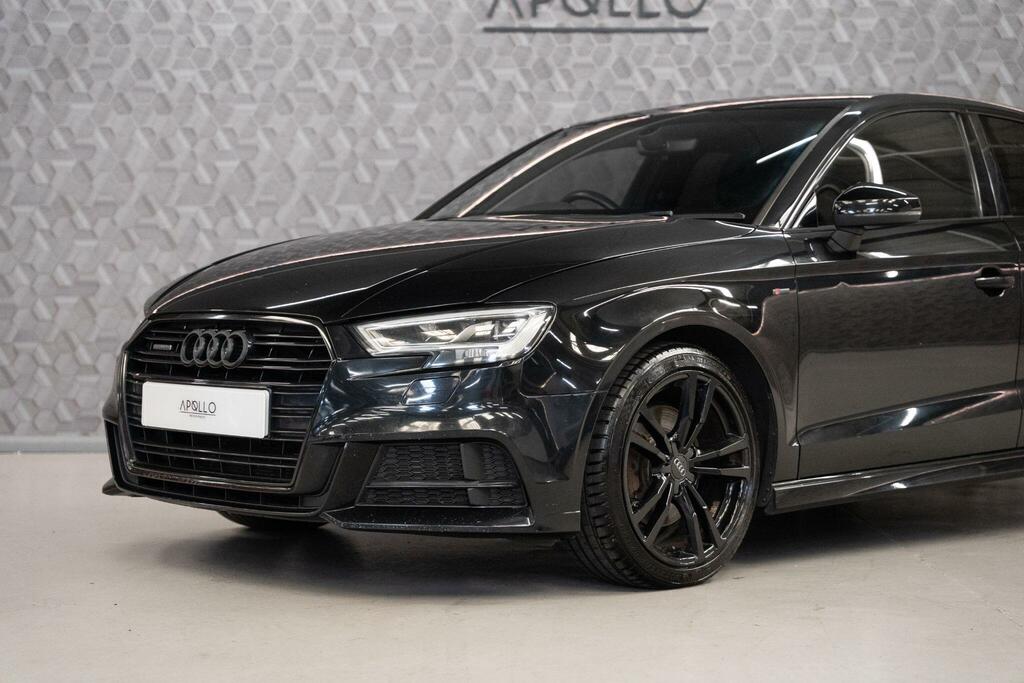 Audi A3 2.0 Tfsi S Line S Tronic 6Spd Quattro Euro 6 Black #2
