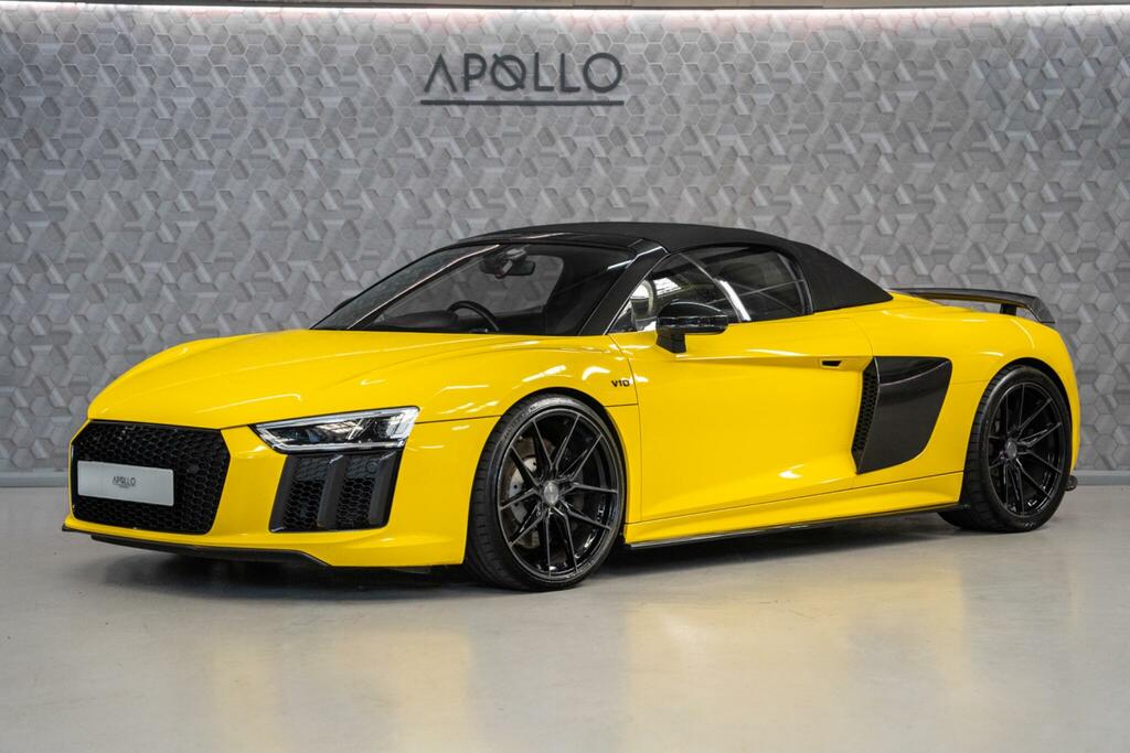 Audi R8 5.2 Fsi V10 Spyder S Tronic Quattro Euro 6 Ss 2 Yellow #3