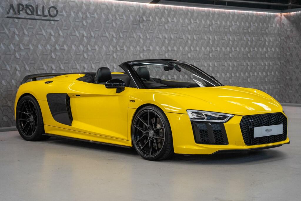 Audi R8 5.2 Fsi V10 Spyder S Tronic Quattro Euro 6 Ss 2 Yellow #6