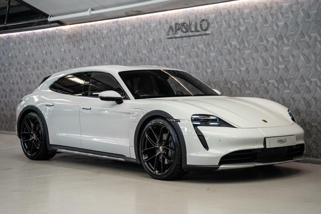 Porsche Taycan Performance Plus 93.4Kwh 4 Cross Turismo 4Wd White #6