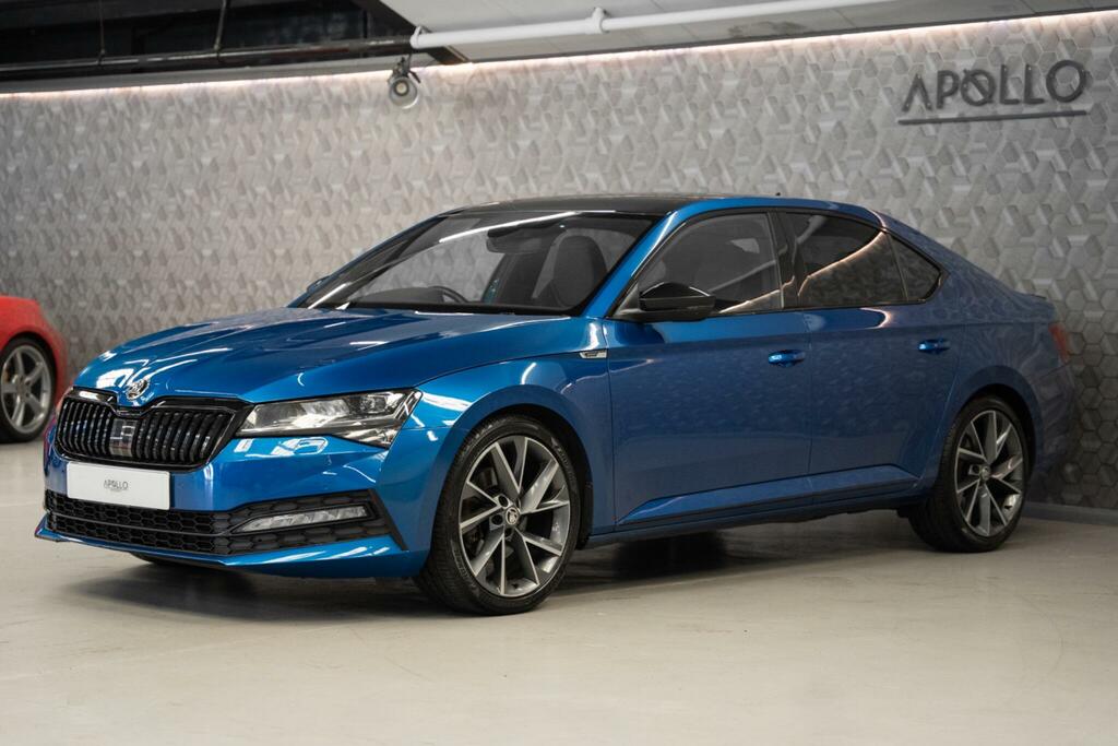 Skoda Superb 2.0 Tdi Sportline Plus Dsg Euro 6 Ss Blue #4
