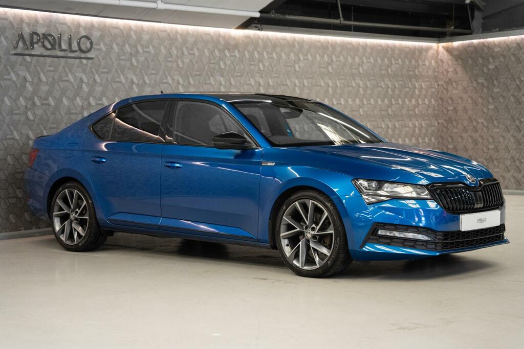 Skoda Superb 2.0 Tdi Sportline Plus Dsg Euro 6 Ss Blue #5