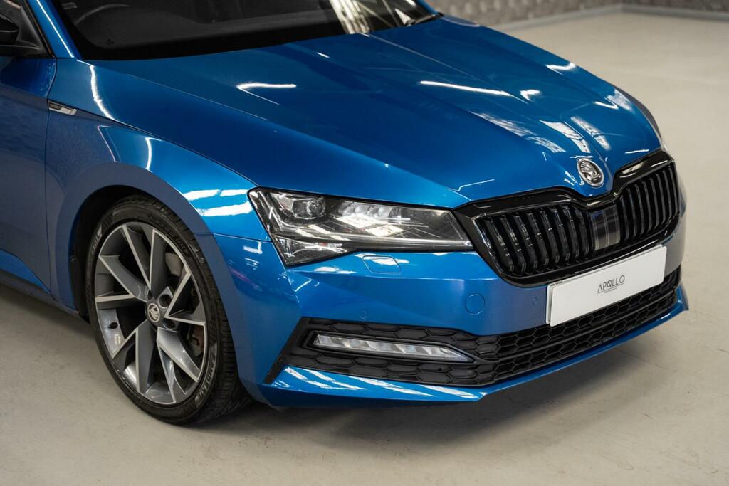 Skoda Superb 2.0 Tdi Sportline Plus Dsg Euro 6 Ss Blue #6