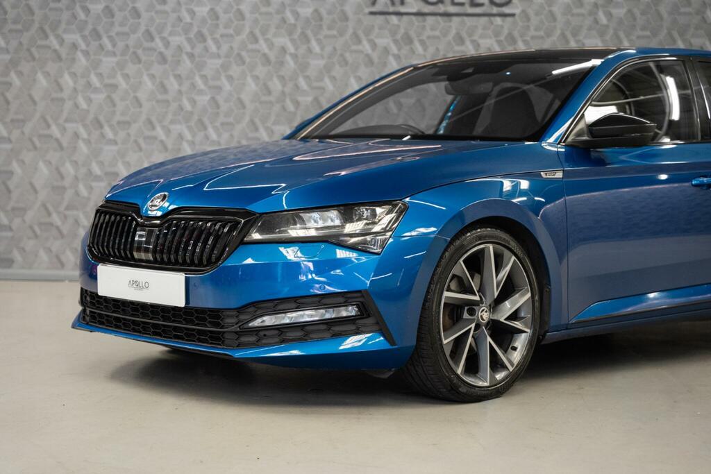 Skoda Superb 2.0 Tdi Sportline Plus Dsg Euro 6 Ss Blue #2