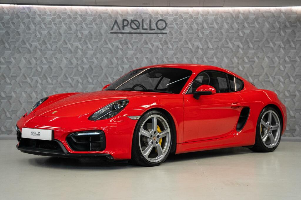 Porsche Cayman 3.4 981 Gts Pdk Euro 6 Ss Red