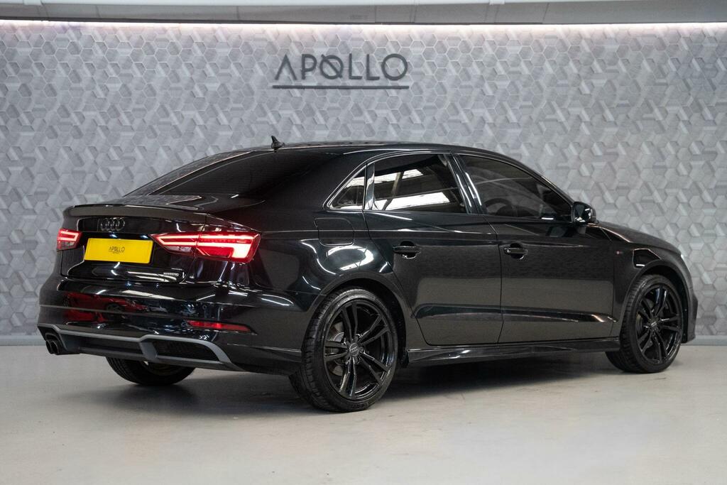 Audi A3 2.0 Tfsi S Line S Tronic 6Spd Quattro Euro 6 Black #2