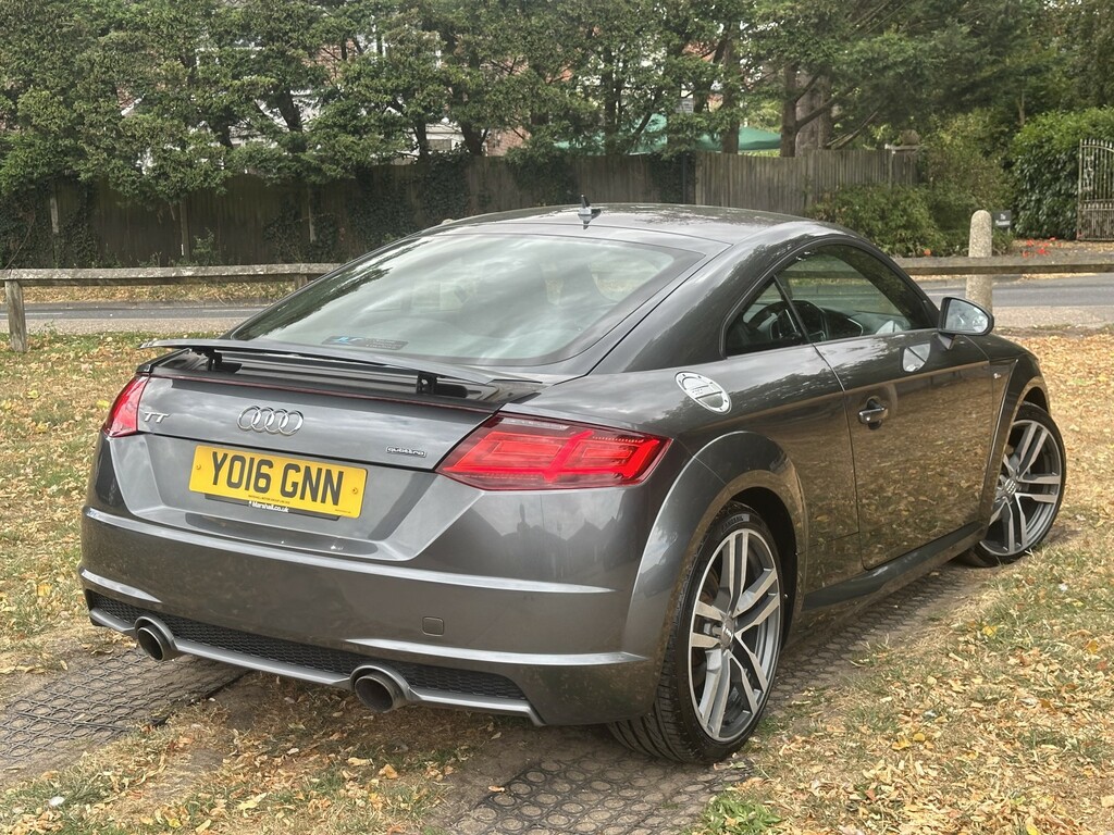 Audi TT Coupe 2.0 Tfsi S Line 2016 YO16GNN Grey #4