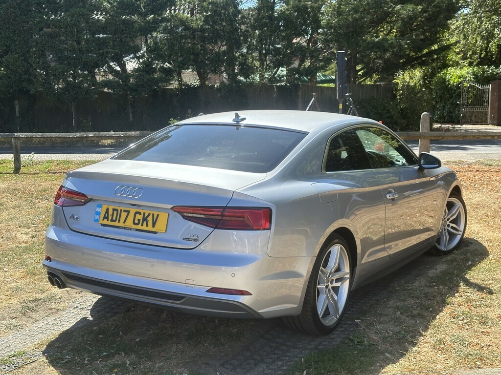 Audi A5 3.0 Tdi V6 S Line Silver #4