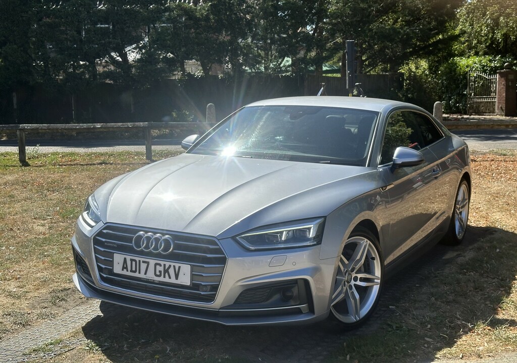 Audi A5 3.0 Tdi V6 S Line Silver #2