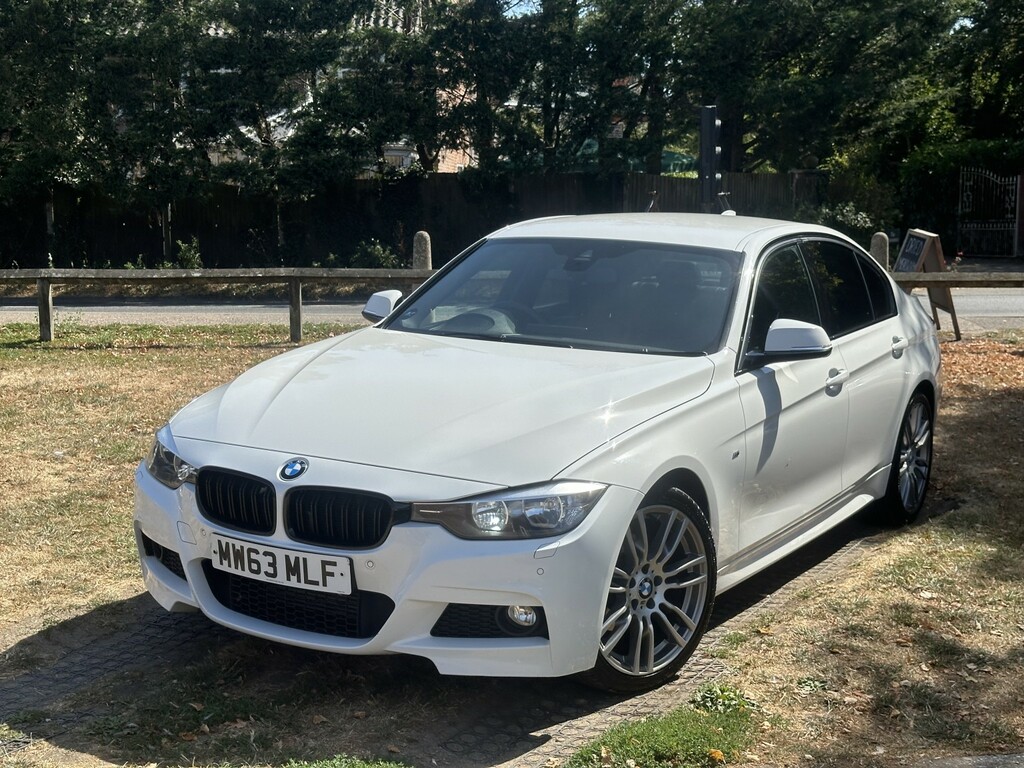 BMW 3 Series 2.0 320D M Sport Saloon White #2