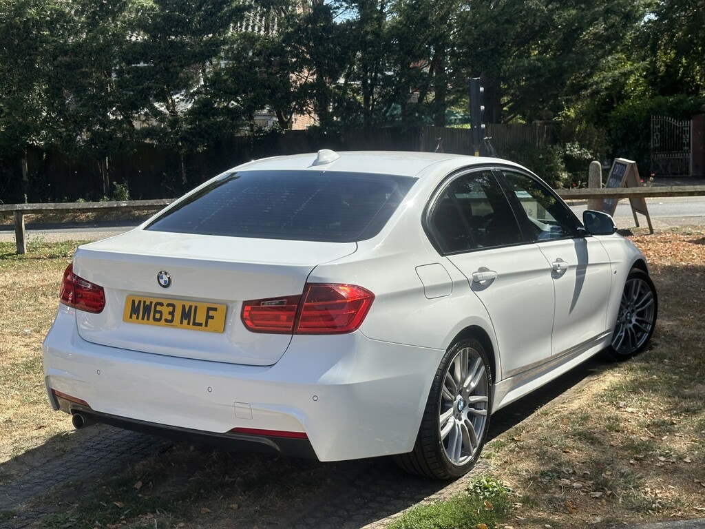 BMW 3 Series 2.0 320D M Sport Saloon White #4