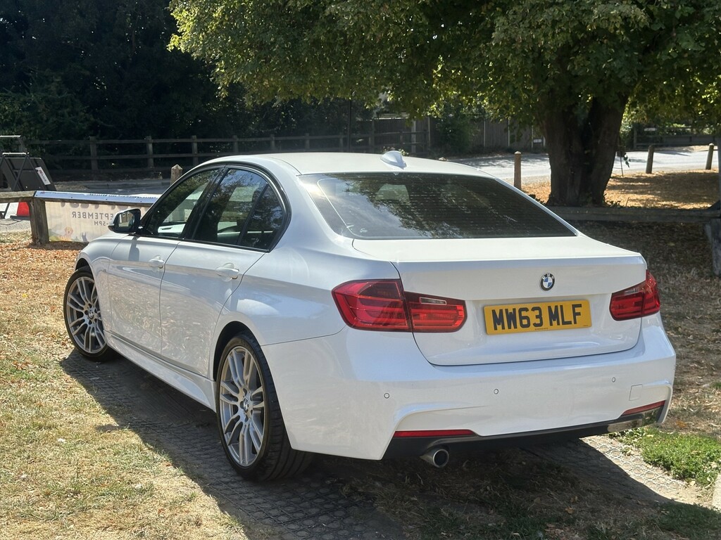 BMW 3 Series 2.0 320D M Sport Saloon White #3