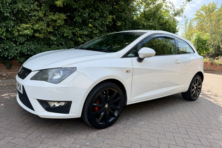 Seat Ibiza Coupe White #3