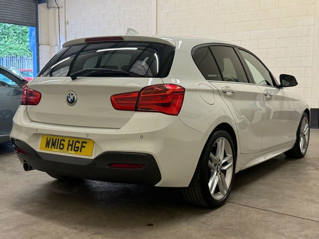 BMW 1 Series 1.5 116D M Sport Hatchback Euro White #6