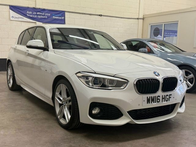 BMW 1 Series 1.5 116D M Sport Hatchback Euro White #3