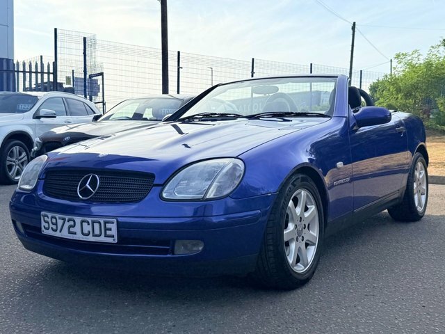 Mercedes-Benz SLK Slk230 Kompressor Convertible Blue #6