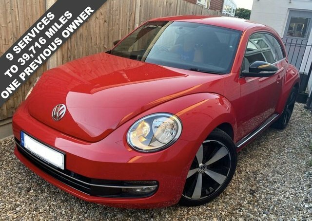 Volkswagen Beetle 1.4 Tsi Bluemotion Tech Sport Hatchback Pet Red
