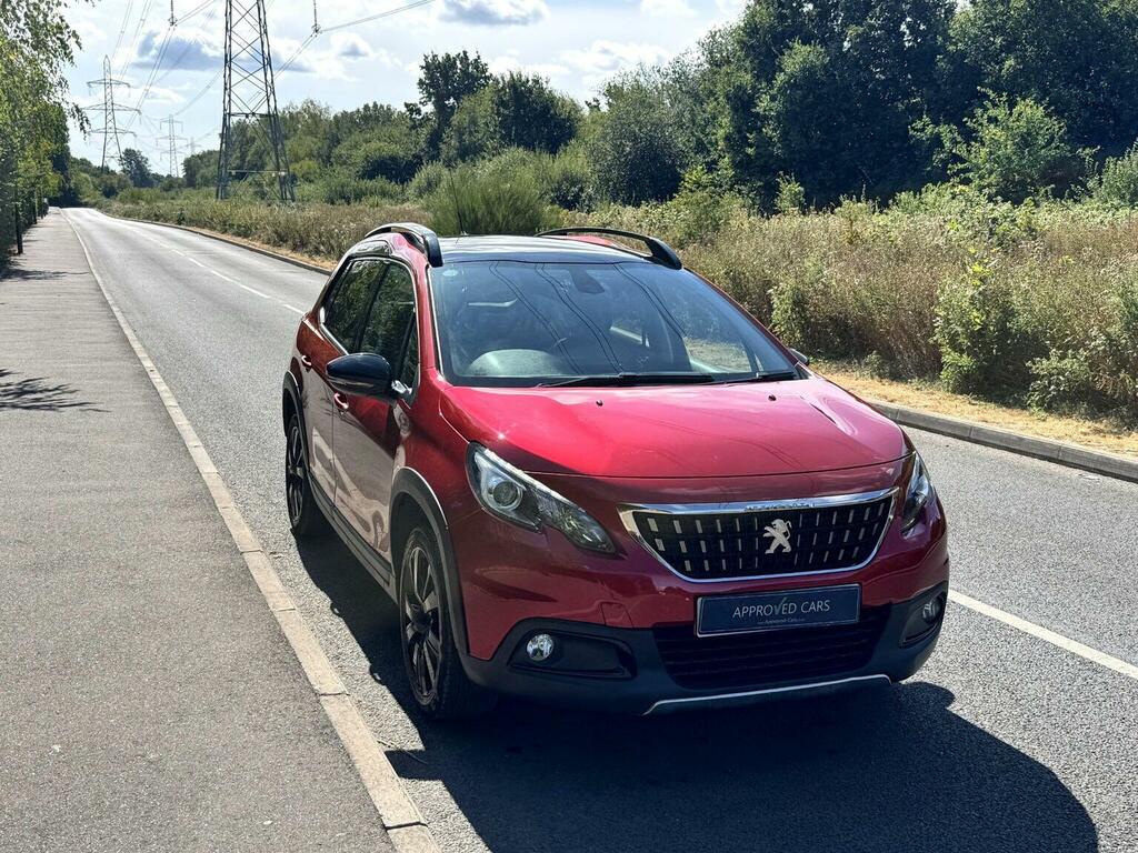 Peugeot 2008 Suv 1.2 Puretech Gt Line Euro 6 Ss 201767 GK67EXV Red #2