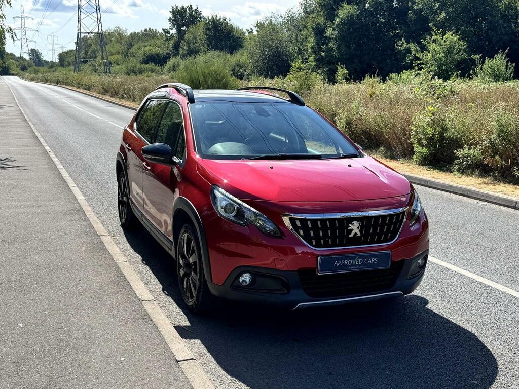 Peugeot 2008 Suv 1.2 Puretech Gt Line Euro 6 Ss 201767 GK67EXV Red #6