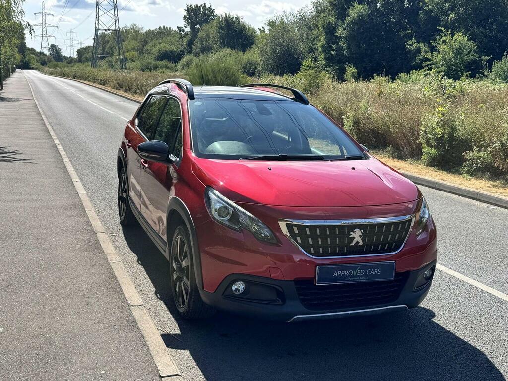 Peugeot 2008 Suv 1.2 Puretech Gt Line Euro 6 Ss 201767 GK67EXV Red #3