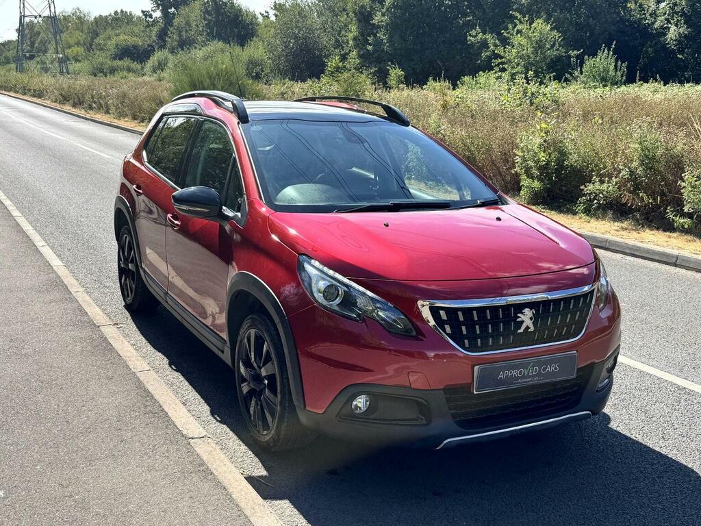 Peugeot 2008 Suv 1.2 Puretech Gt Line Euro 6 Ss 201767 GK67EXV Red #4