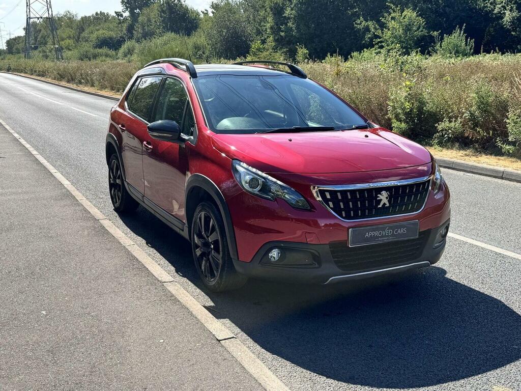 Peugeot 2008 Suv 1.2 Puretech Gt Line Euro 6 Ss 201767 GK67EXV Red #5