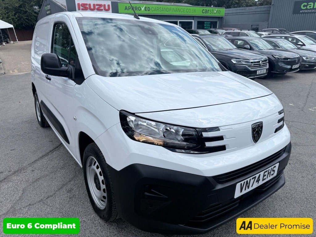 Peugeot Partner 1.5L Professional White