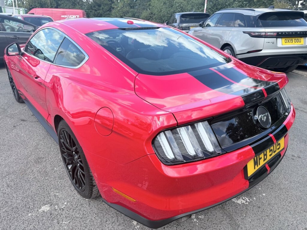 Ford Mustang Coupe Red #5
