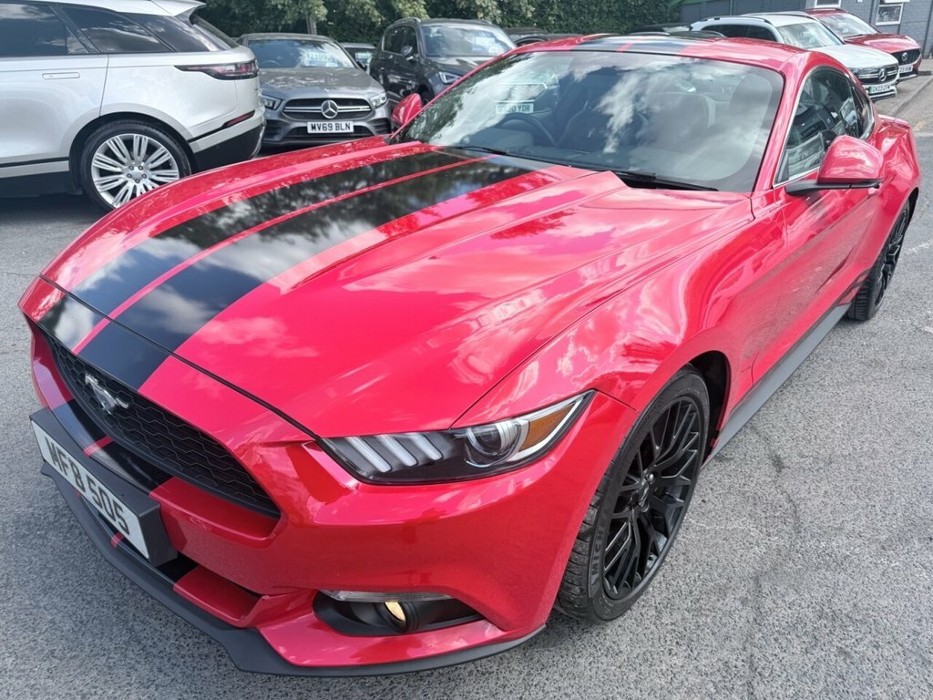 Ford Mustang Coupe Red #3