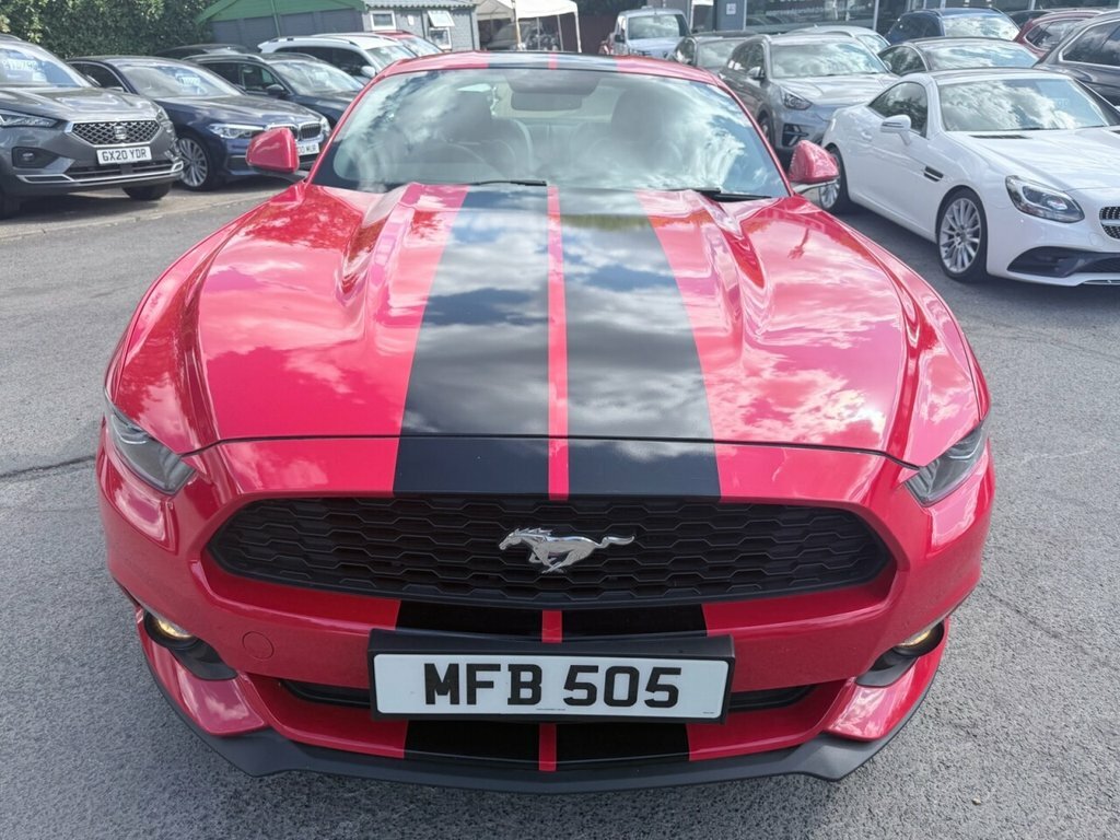 Ford Mustang Coupe Red #2