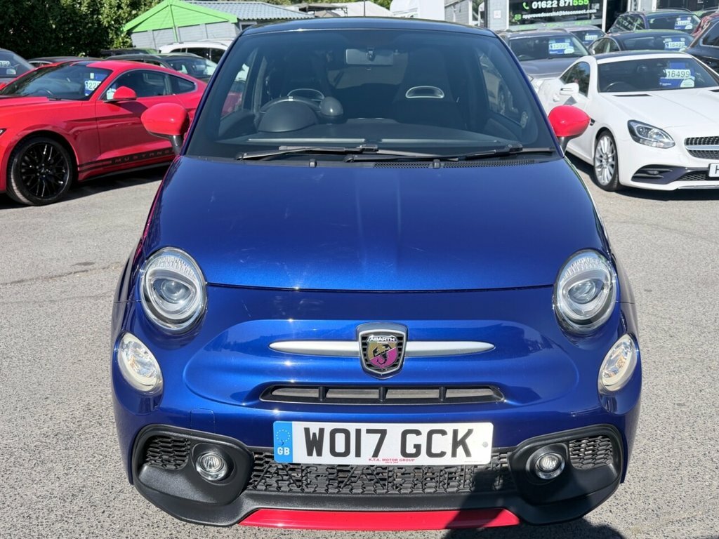 Abarth 595 Hatchback Blue #2