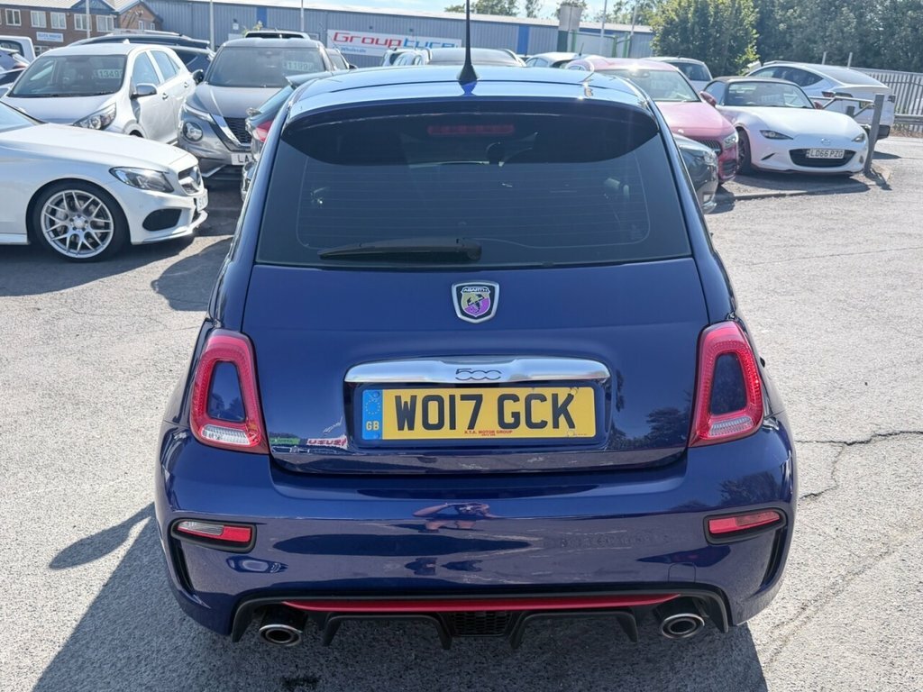 Abarth 595 Hatchback Blue #6